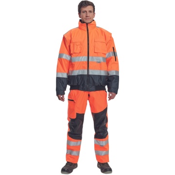 Jacheta de protectie vatuita Clovelly Pilot HiVis - Img 9