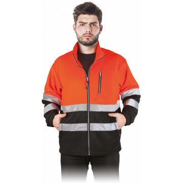 Jacheta fleece Polstrip, HiVis - Img 10