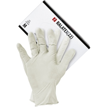 Manusi de unica folosinta Ralatex, 100 buc/set