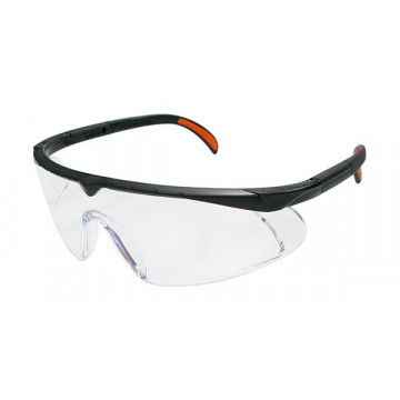 Ochelari de protectie VRNN Clear, lentile transparente, protectie laterala, brate reglabile