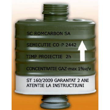 P2442 - Semicutie filtranta cu 2 racorduri, protectie monoxid de carbon