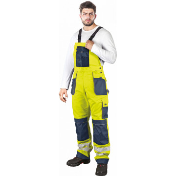 Pantaloni cu pieptar Formen, HiVis - Img 3