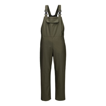 Pantaloni cu pieptar S653 Flexatex Chem, impermeabili, respirabili, protectie chimica - Img 3