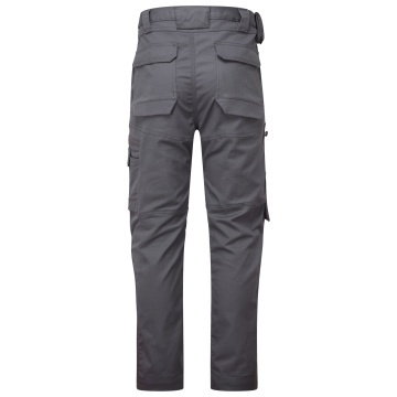 Pantaloni de lucru cargo KA323, bumbac elastic, 8 buzunare - Img 7