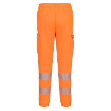 Pantaloni de lucru Hi-Vis Jogger KX348, slim fit, reflectorizanti, cu buzunare cargo - Img 4