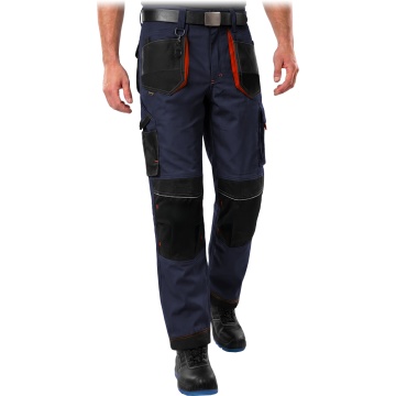 Pantaloni de lucru in talie Formen, buzunare multiple, suport genunchiere, elemente reflectorizante - Img 6