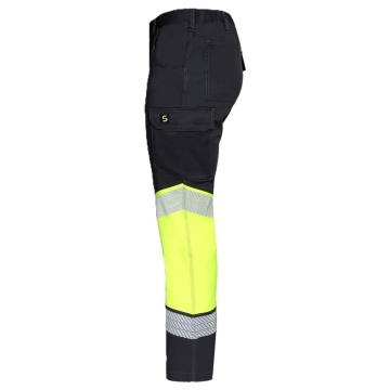 Pantaloni de lucru in talie Primo Stretch Hi-Vis - Img 5
