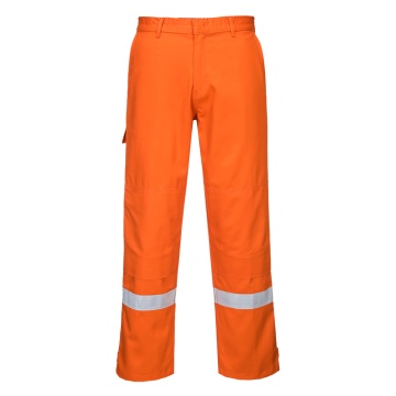 Pantaloni de lucru pentru femei FR445 Bizflame Work, ignifugi, antistatici, protectie ARC - Img 1