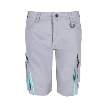 Pantaloni de lucru scurti dama FWNA, twill cu elastan, talie elastica, buzunare multiple - Img 8