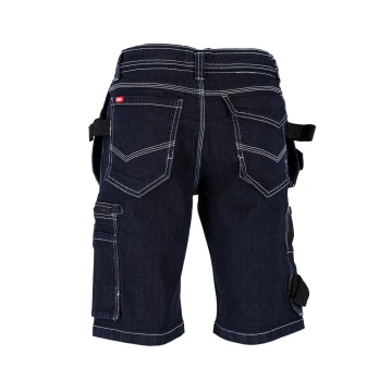 Pantaloni de lucru scurti JEANS415-TS, talie elastica, buzunare pentru unelte, insertii Cordura - Img 7