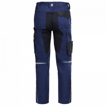 Pantaloni in talie Prisma Spandex, bleumarin/negru - Img 2