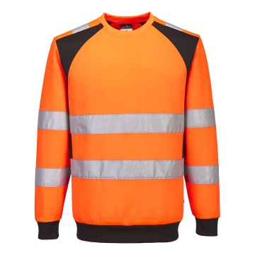 Pulover de lucru Hi-Vis Eco CD805 WX2, captusit, din materiale reciclate, reflectorizant - Img 3