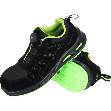 Sandale de protectie SPIN S1PL FO SR, bombeu compozit, lamela Kevlar, sistem inchidere rapida