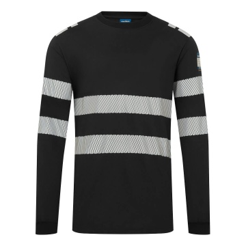 Tricou de lucru cu maneca lunga FR732 PW3 Modaflame Knit, ignifug, antistatic, protectie ARC - Img 3