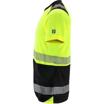 Tricou reflectorizant Iguana Mesh, pentru barbati, din poliester, cu benzi reflectorizante, pentru constructii si logistica - Img 6