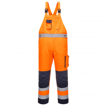 TX52 - Salopeta cu Pieptar Dijon HI VIS