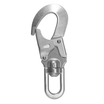 Carabiniera cu inel rotativ din aluminiu AZ 002AS
