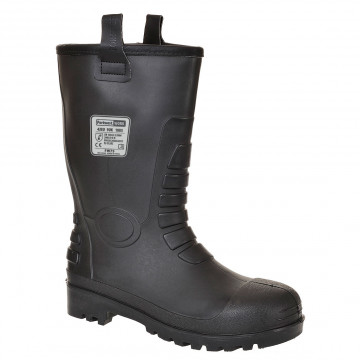 Cizme protectie imblanite FW75 Neptune Rigger S5 CI, din PVC/Nitril, cu bombeu metalic si lamela, antistatice, rezistente la uleiuri si combustibili