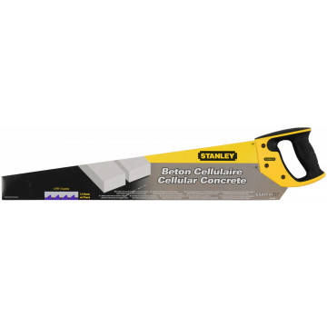 Ferastrau pentru BCA Stanley 1-15-441, panza 650 mm, 36 dinti, maner cu marcaje 45° si 90°
