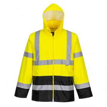 H443 - Jacheta de Ploaie Hi-Vis Contrast - Img 1