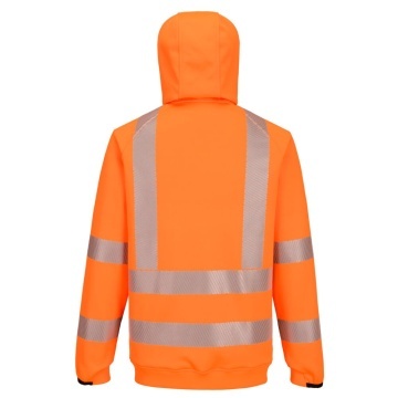 Hanorac de lucru Hi-Vis KX303 KX3 Sport cu fermoar, captusit, reflectorizant - Img 4
