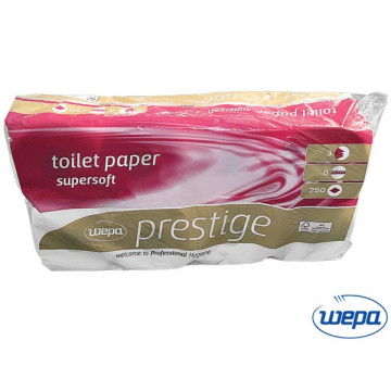 Hartie igienica Wepa HWE-PTPRESTIGE, alba