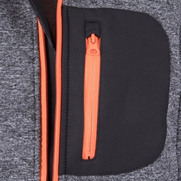 Jacheta de lucru FORECO-S, insertii softshell, buzunare cu fermoar, croiala clasica - Img 3
