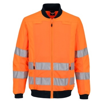 Jacheta de lucru Hi-Vis T164 cu panouri mesh, stretch, ventilata - Img 2