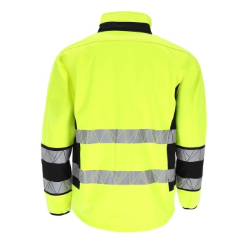 Jacheta de lucru softshell reflectorizanta Krast - Img 2