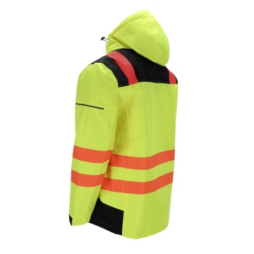 Jacheta de lucru VERTO pentru barbati, termoizolanta, reflectorizanta, gluga detasabila - Img 5