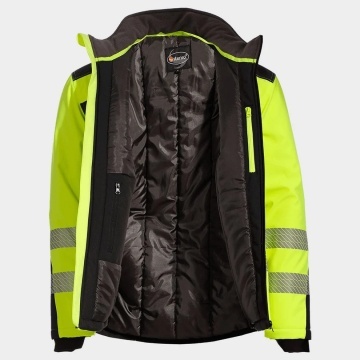 Jacheta softshell Revolt HV Winter, Hi-Vis, termoizolanta, reflectorizanta, gluga detasabila - Img 6