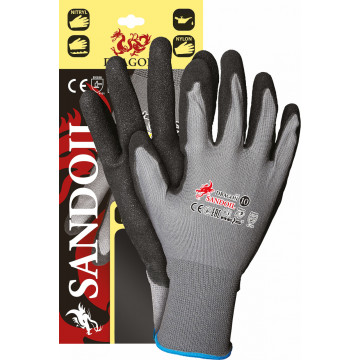 Manusi de protectie Sandoil, 12 perechi/set