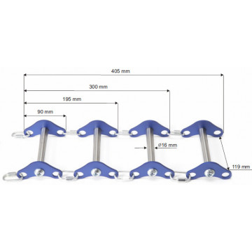 Modul protejare margini anti-taiere franghie AX 907, 4/set