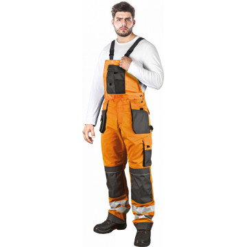 Pantaloni cu pieptar Formen, HiVis - Img 4