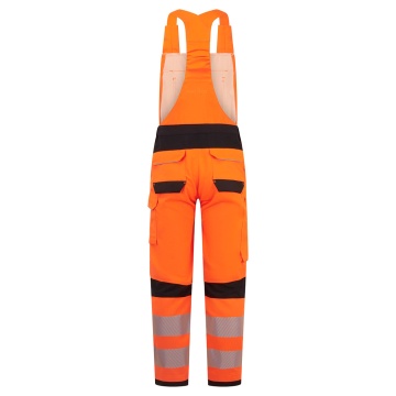 Pantaloni cu pieptar Hi-Vis FR453 PW3 Modaflame Work HVO, ignifugi, antistatici, protectie ARC - Img 2