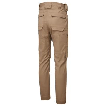 Pantaloni de lucru cargo KA323, bumbac elastic, 8 buzunare - Img 4
