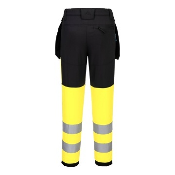 Pantaloni de lucru Hi-Vis cu buzunare holster CD858 WX2 Eco, stretch - Img 2