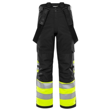 Pantaloni de lucru in talie cu bretele Fristads HV Winter - Img 2