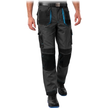 Pantaloni de lucru in talie Formen, buzunare multiple, suport genunchiere, elemente reflectorizante - Img 3
