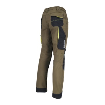 Pantaloni de lucru in talie GREX softshell cu membrana TPU, insertii Rip-Stop, cu buzunare si elemente reflectorizante - Img 6