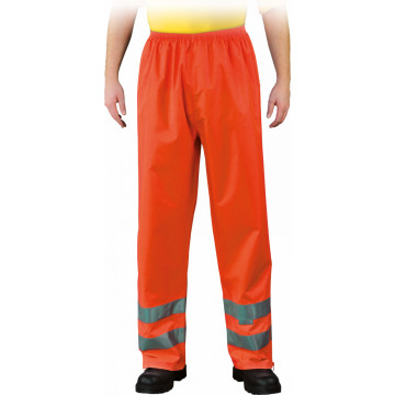 Pantaloni in talie Fluer, impermeabili, HiVis - Img 2