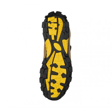 Pantofi de protectie Journey Man S1 SRC, bombeu compozit, talpa antistatica si antiderapanta, nubuck/textil, bej - Img 2