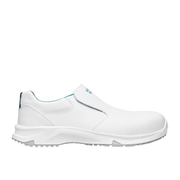 Pantofi de protectie Quantum S2 FO SR, pentru barbati, din microfibra hidrofobizata, cu bombeu compozit, pentru industria alimentara si HoReCa