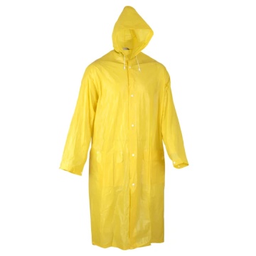 Pelerina de ploaie EasyFit PS004, impermeabila, PVC, lunga, cu gluga si ventilatie