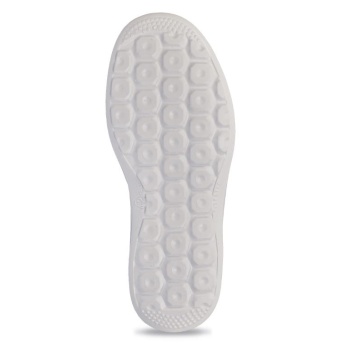 Sandale de protectie perforate Sanitary Lybra S1 SRC, cu bombeu metalic, talpa PU antistatica si antiderapanta, microfibra, albe - Img 2