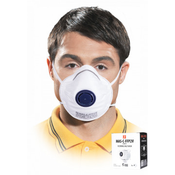 Semimasca de protectie cu supapa MAS-C-FFP2V, 10/set