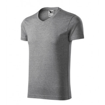 Tricou pentru bărbaţi MALFINI Slim Fit V-neck - Img 7