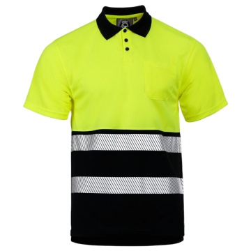 Tricou polo reflectorizant Prisma HV