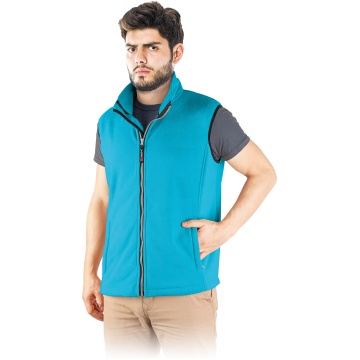 Vesta fleece pentru barbati, albastru deschis