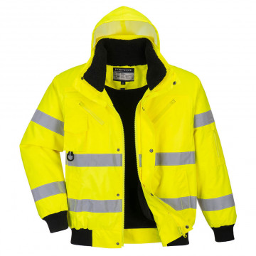 C467 - Jacheta 3 in 1 Hi-Vis Bomber - Img 1
